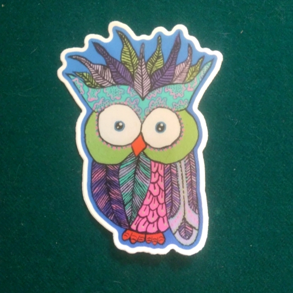 Owl Sticker
